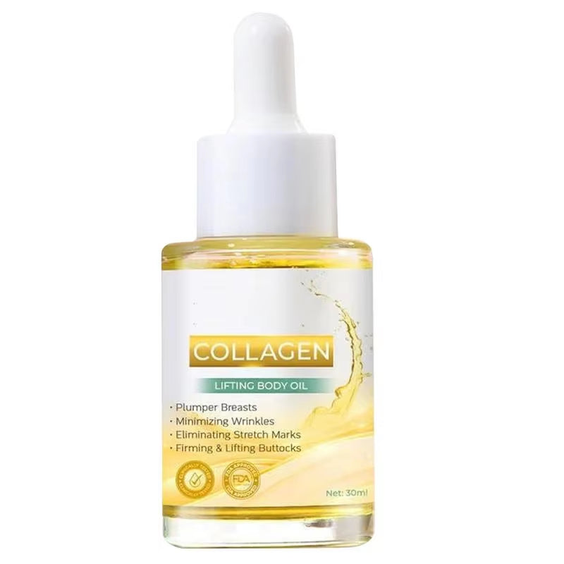 Collagen Oil Massage Oil Body Moisturizer Nourish Essential Oil anti Aging Firming Skin Oil Moisturizing Relaxing Massage Oil