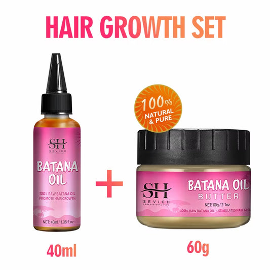 100Ml Leave-In Batana Oil Hair Fast Growth Oil Set Hair Repair Spray Repairs Damage Hair Keratin Hair Scalp Regrowth Treatment