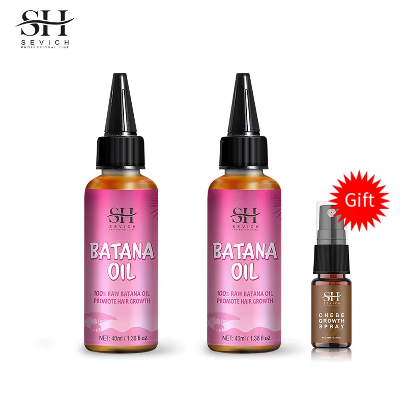 100Ml Leave-In Batana Oil Hair Fast Growth Oil Set Hair Repair Spray Repairs Damage Hair Keratin Hair Scalp Regrowth Treatment