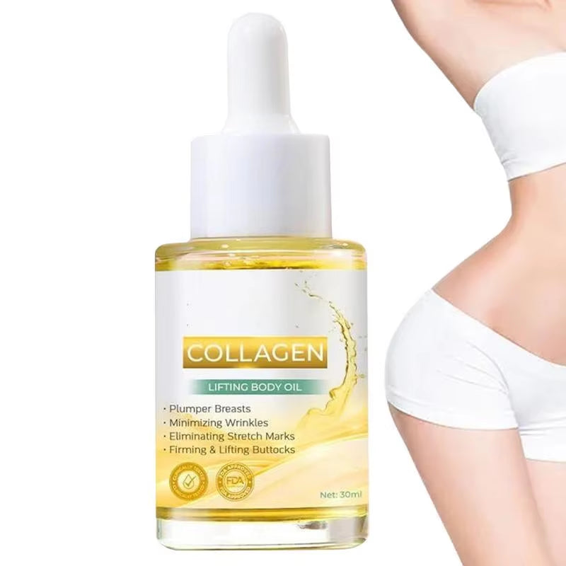 Collagen Oil Massage Oil Body Moisturizer Nourish Essential Oil anti Aging Firming Skin Oil Moisturizing Relaxing Massage Oil