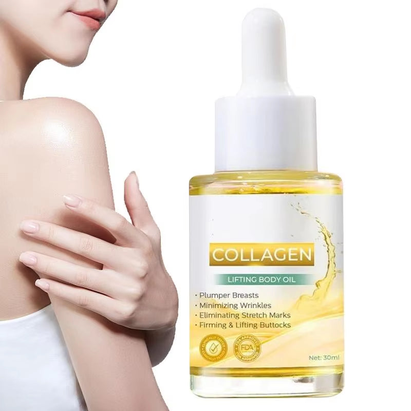 Collagen Oil Massage Oil Body Moisturizer Nourish Essential Oil anti Aging Firming Skin Oil Moisturizing Relaxing Massage Oil