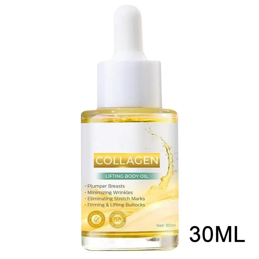 Collagen Oil Massage Oil Body Moisturizer Nourish Essential Oil anti Aging Firming Skin Oil Moisturizing Relaxing Massage Oil